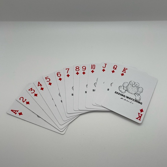 NIB RARE KAWS WATCHING/SEEING PLAYING DECK OF CARDS - Picture 4 of 13